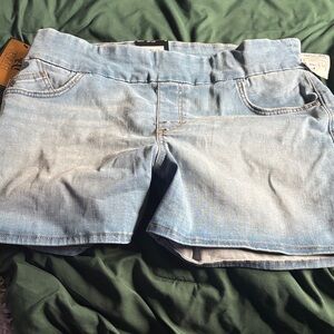 Blue Denim Women's Shorts